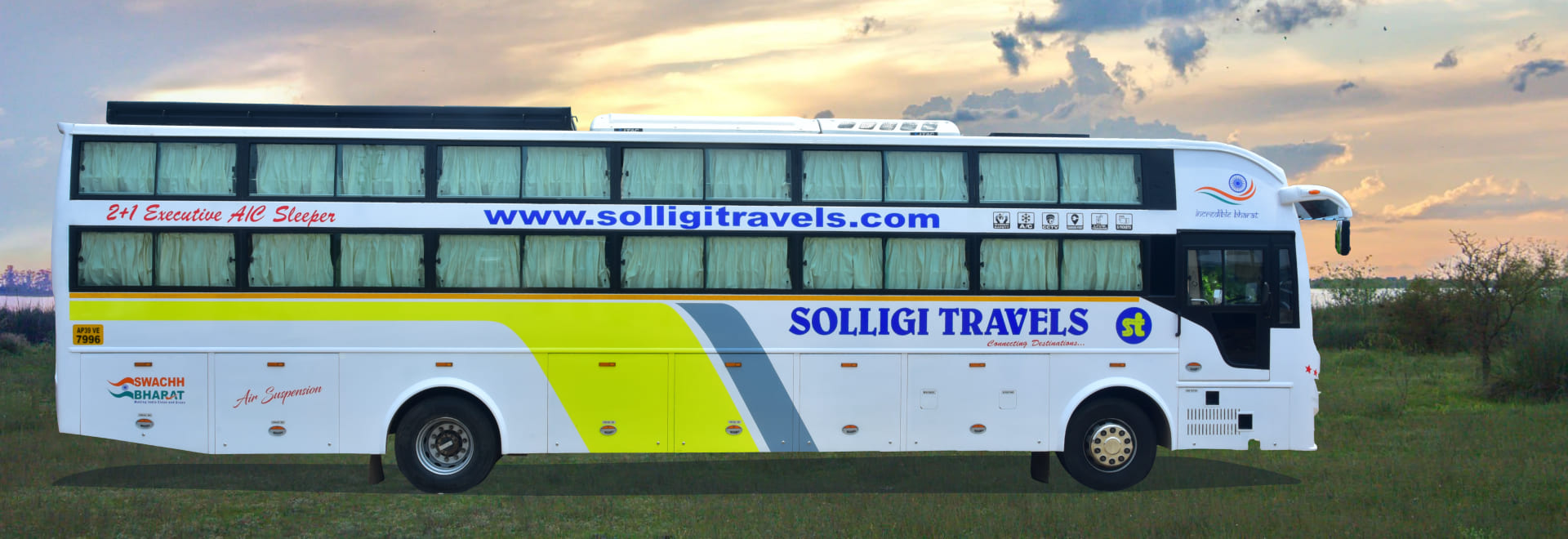 Online Bus Ticket Booking Solligi Travels